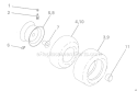 Page G Diagram and Parts List for WE12538D  Weed Eater Lawn Tractor